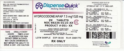 Ndc 66336-0115-xx (Ndc 66336 0115 Xx      Qualitest Pharmaceuticals)